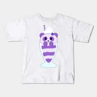 panda shake Kids T-Shirt